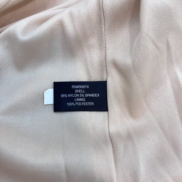 Boston Proper Beyond Travel Classic Boyfriend Blazer jacket pink womens sz 12 - Picture 7 of 11